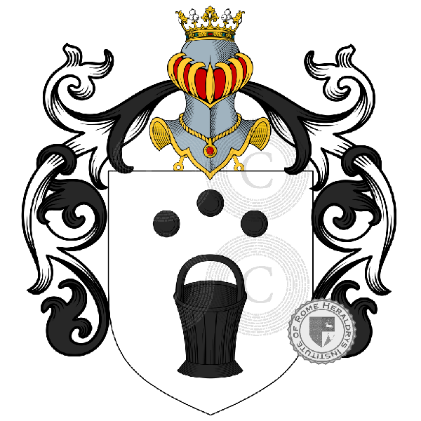 Coat of arms of family Pilato