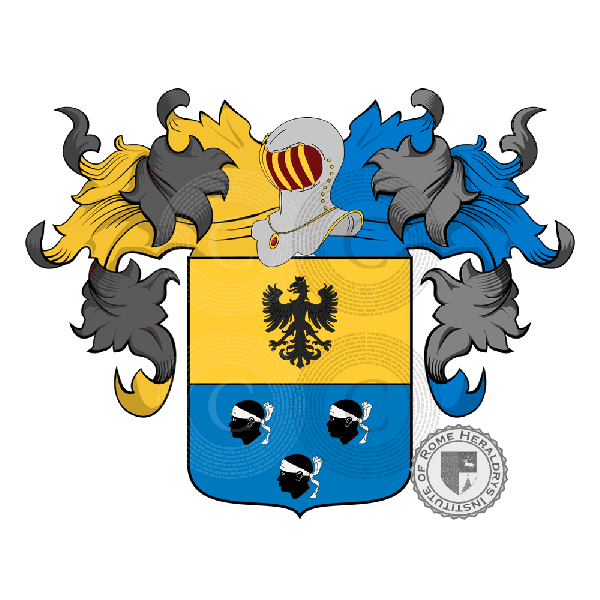 Wappen der Familie Fassini Camossi