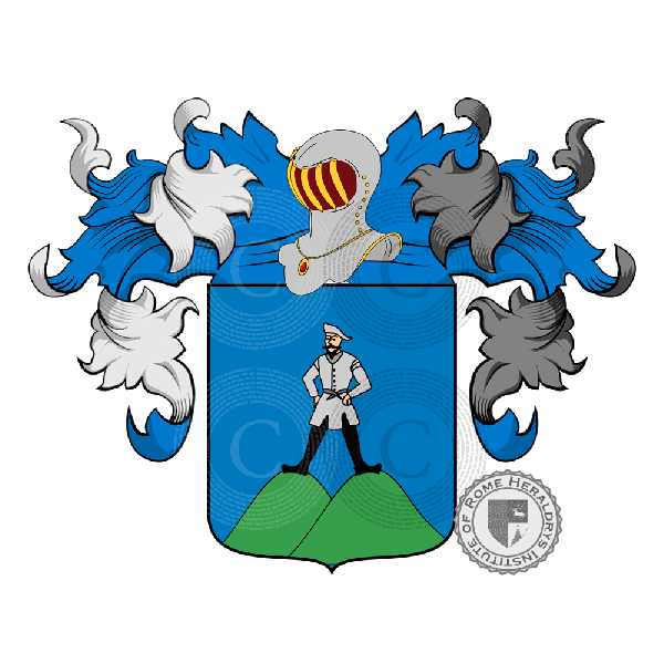 Coat of arms of family Colussi