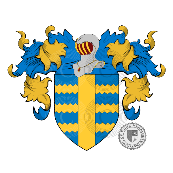 Coat of arms of family Ferrotto