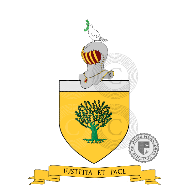 Coat of arms of family Olliveti