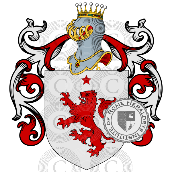 Coat of arms of family Cava