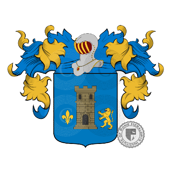 Coat of arms of family Freda
