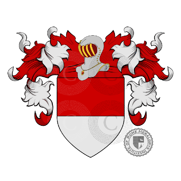 Coat of arms of family Lanfranchi Rossi
