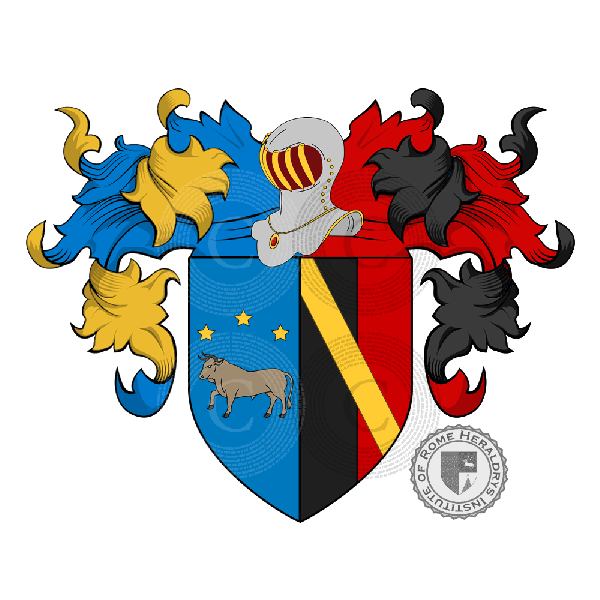 Wappen der Familie Bollini Marchisio