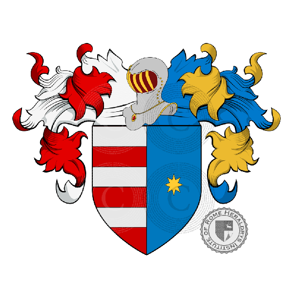 Coat of arms of family Doni Borgognoli