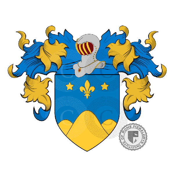 Coat of arms of family Podio
