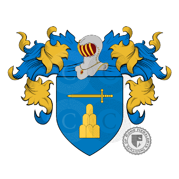 Coat of arms of family della Robbia