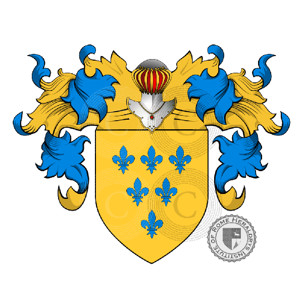 Coat of arms of family Farnesi