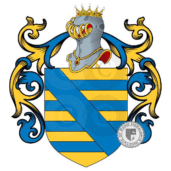 Coat of arms of family Boncristiani