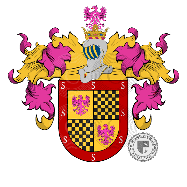 Coat of arms of family Sampaio