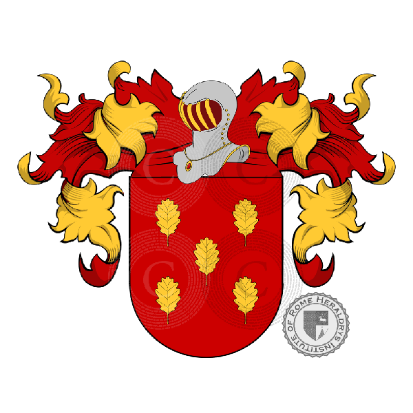 Coat of arms of family Rozo