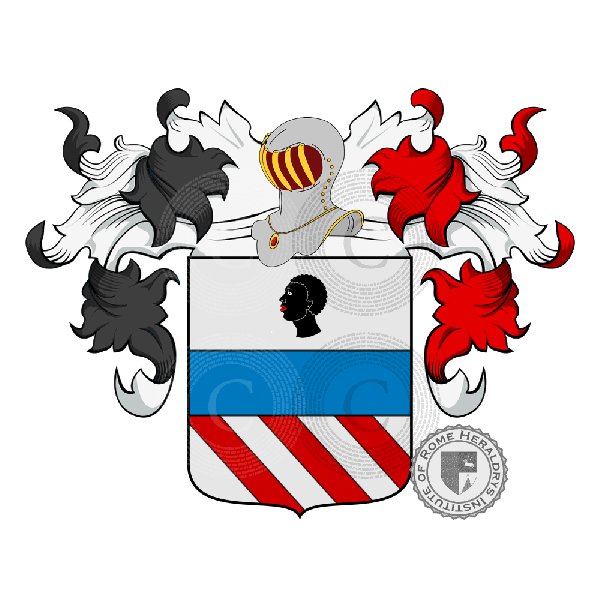 Coat of arms of family Caira