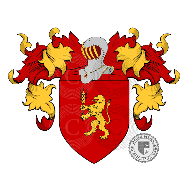 Coat of arms of family Giacuzzi
