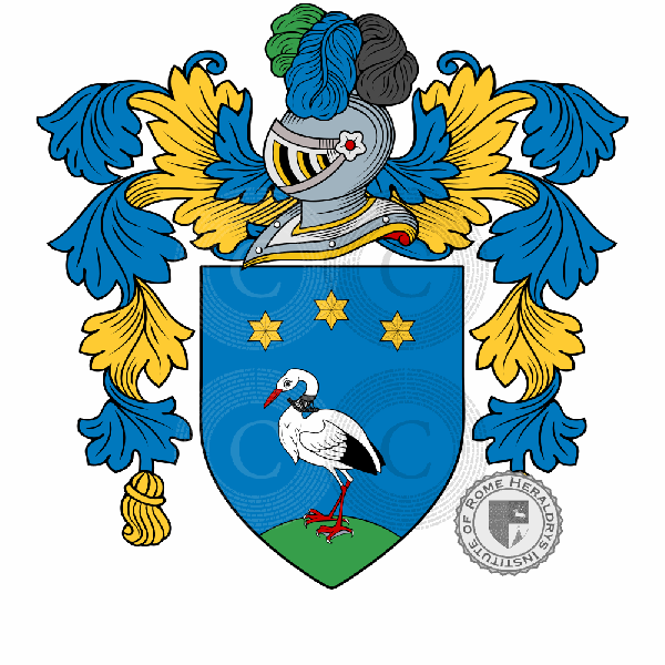 Coat of arms of family Paltrinieri