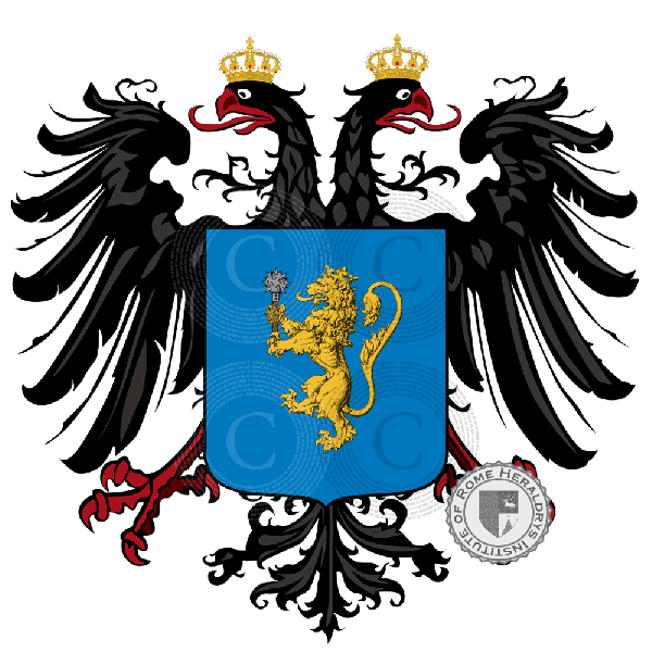 Coat of arms of family Lisa