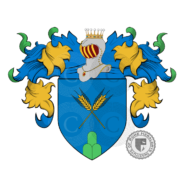 Coat of arms of family Pajno