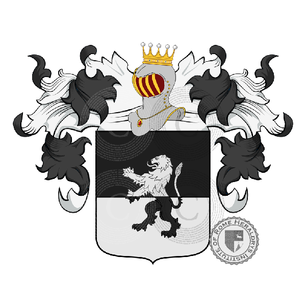 Coat of arms of family dalle Donne