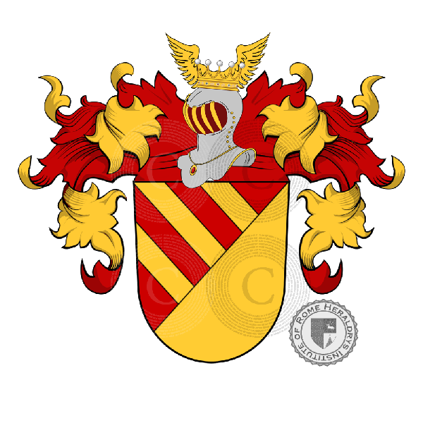 Coat of arms of family Maennel