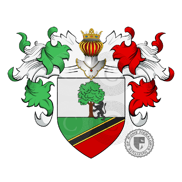 Coat of arms of family Cavagnaro