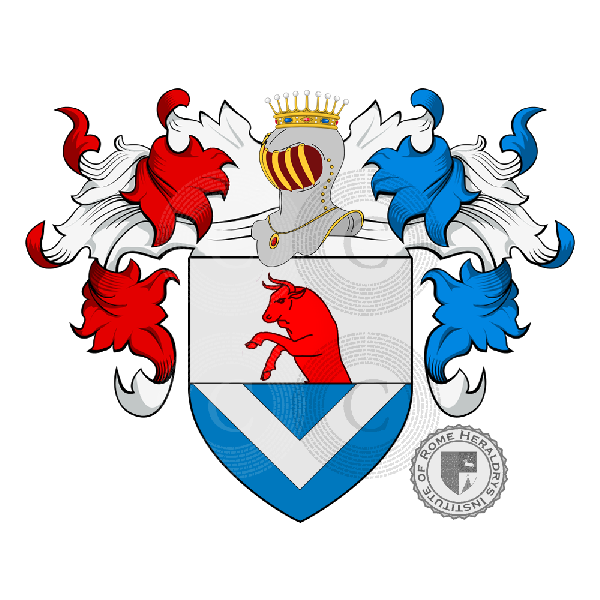 Coat of arms of family Bonin Longare