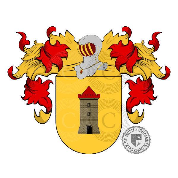 Coat of arms of family Morfa