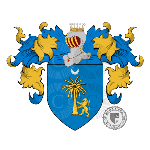 Coat of arms of family Spanò