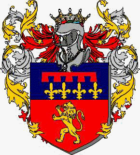 Coat of arms of family Bordella