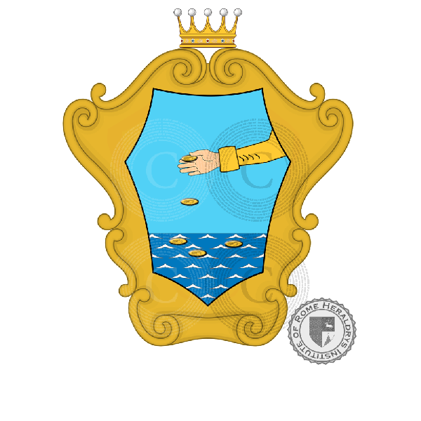 Coat of arms of family Baiocco
