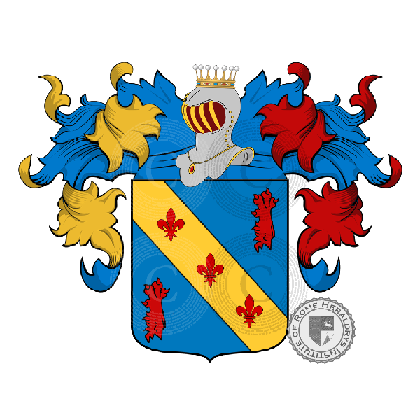 Coat of arms of family de Fusco