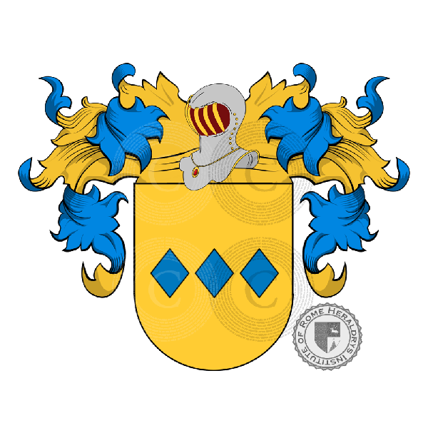 Coat of arms of family Mila