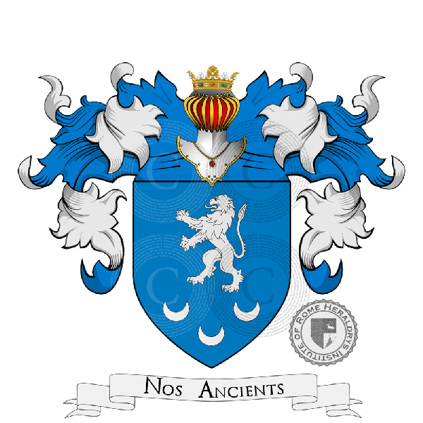 Coat of arms of family Tafini