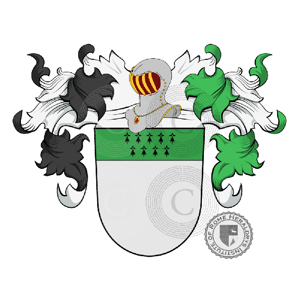 Coat of arms of family Fey