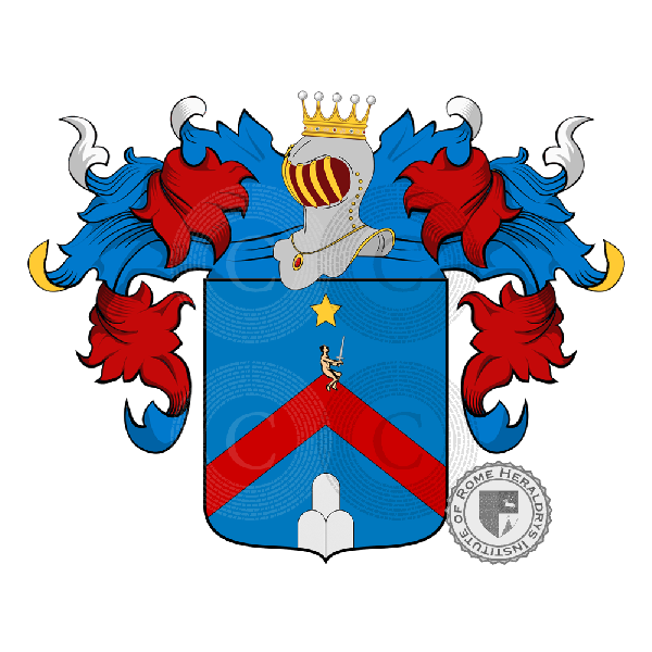 Coat of arms of family Bertacchini