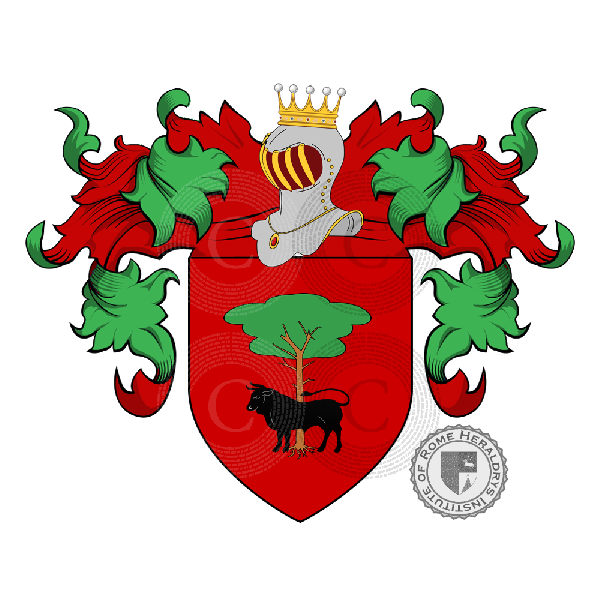 Coat of arms of family Goretti