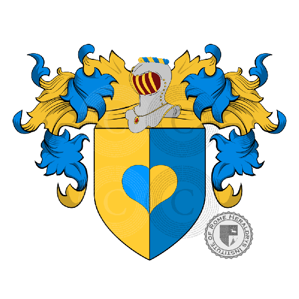 Coat of arms of family Cacciapalle