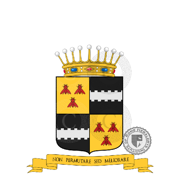 Coat of arms of family Glenisson