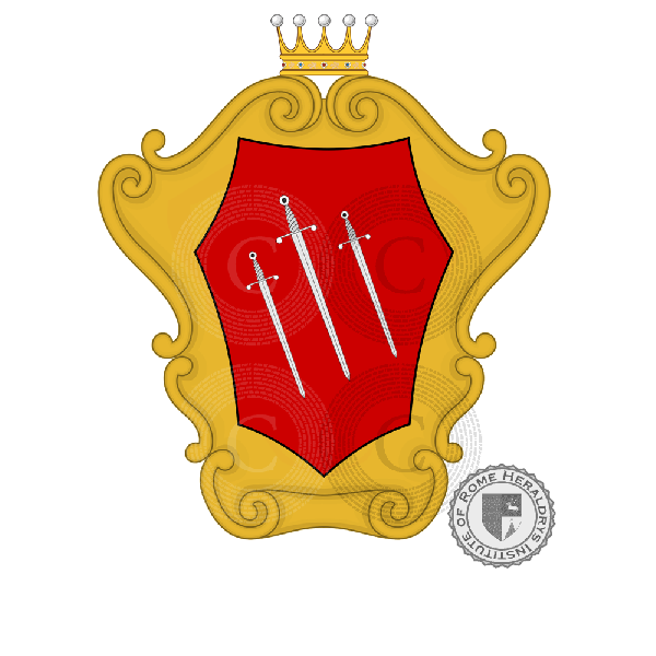 Escudo de la familia Mannelli