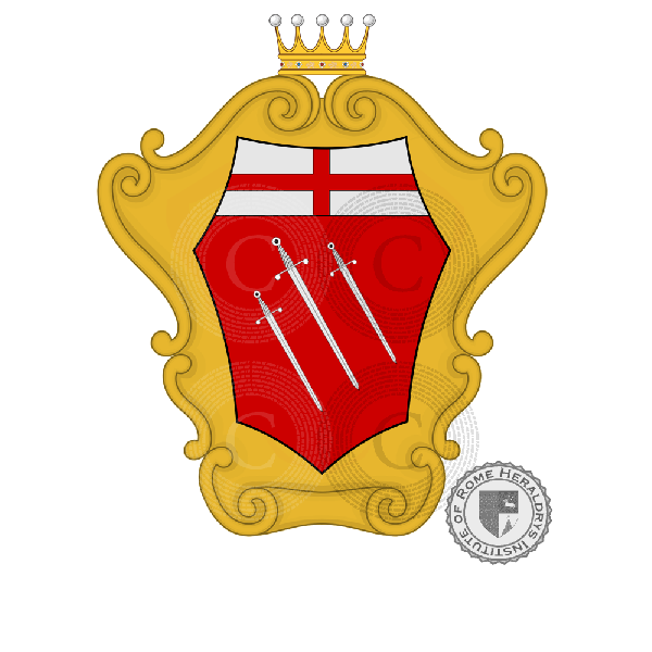 Coat of arms of family Mannelli