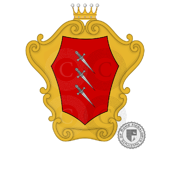 Escudo de la familia Mannelli