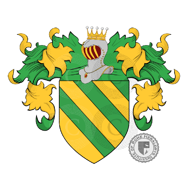 Coat of arms of family Dalcampanil