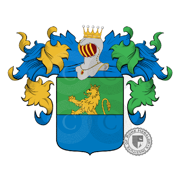 Escudo de la familia Saluzzi