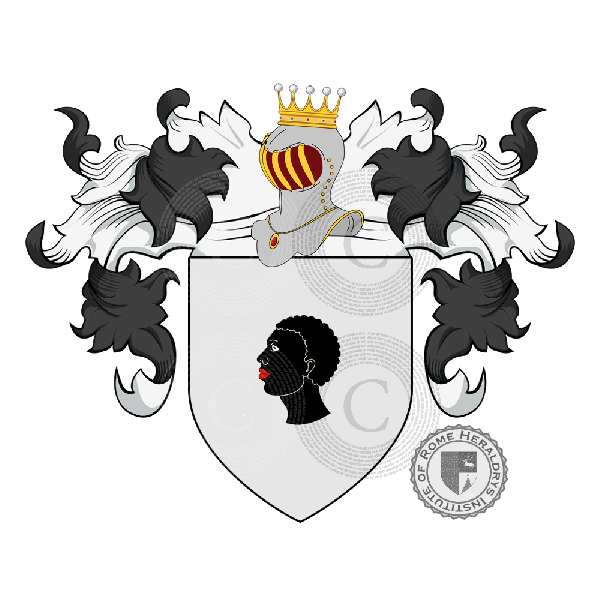 Coat of arms of family Dello Bruno