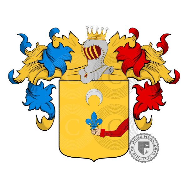 Coat of arms of family Manili