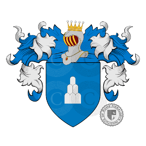 Coat of arms of family Magio di Cecco