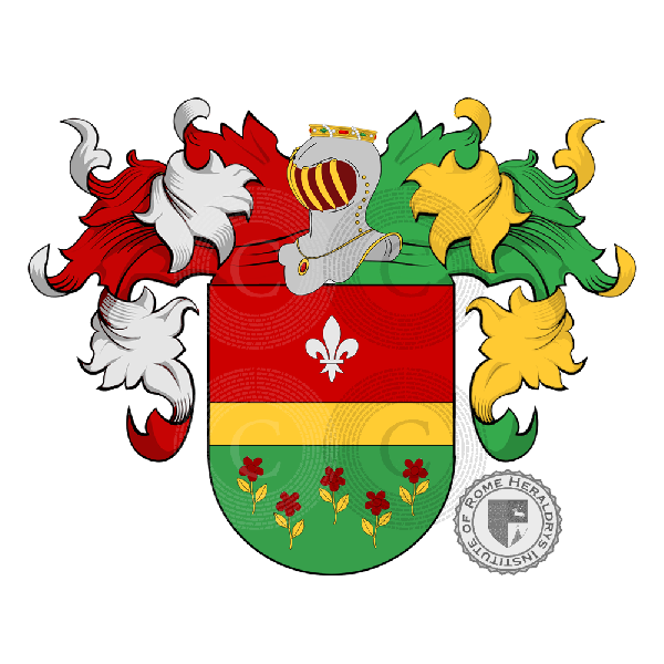 Coat of arms of family Belprato