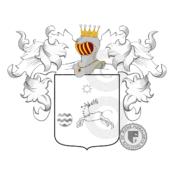 Coat of arms of family La Russa
