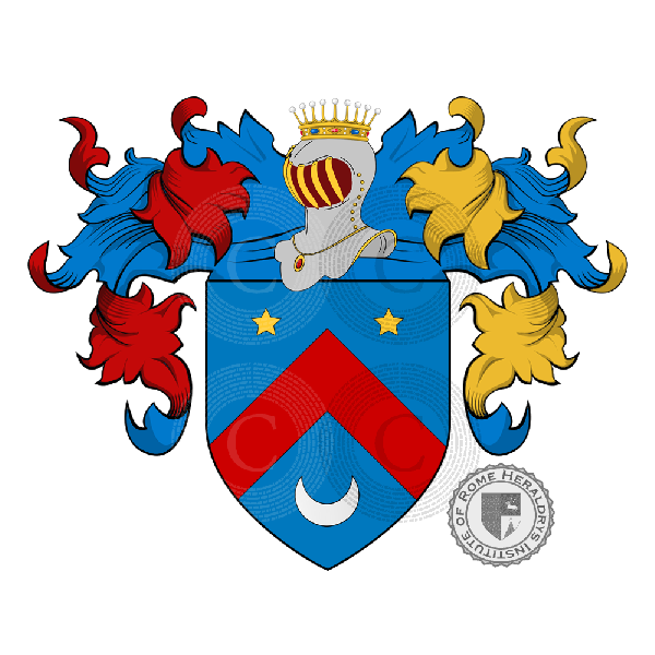 Coat of arms of family Larussa