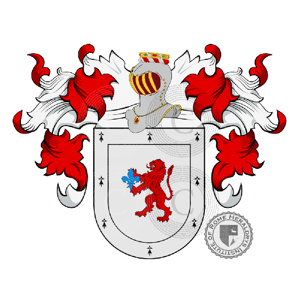 Coat of arms of family Sutera