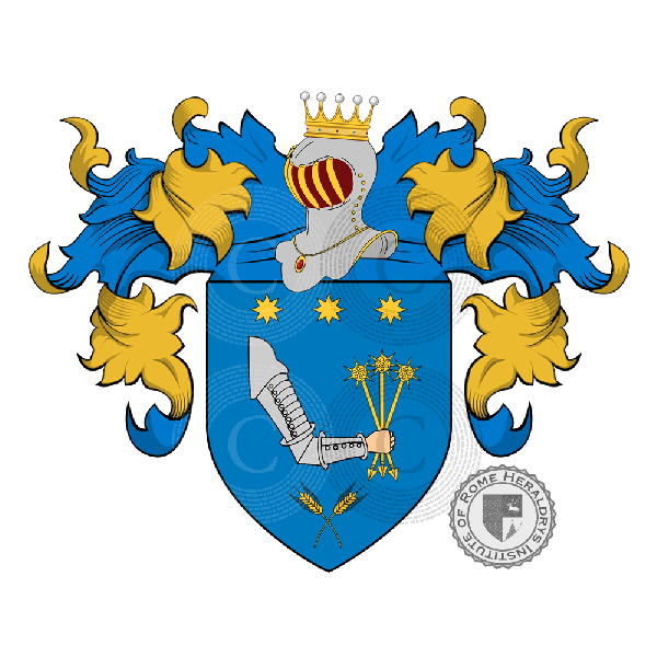 Wappen der Familie Mazzei